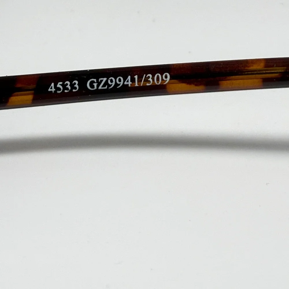 Tortoise Shell Cat Eye Eyeglass Frames Brown Rhinestone Accents‎ 4533 GZ9941/309